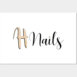 Hannah's Nails - Logo Posters and Art